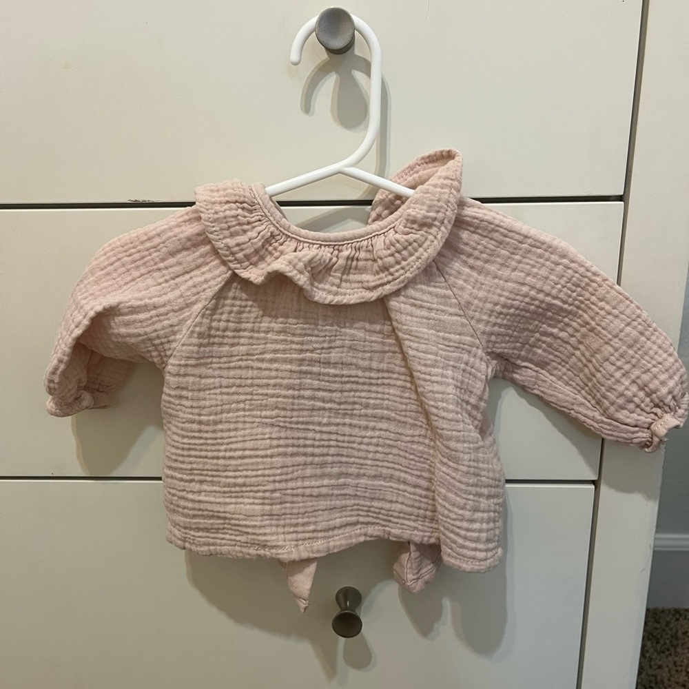 Zara baby blouse